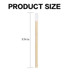 50PCS Bamboo Lip Brushes, Disposable Lip Wand Brushes, Lip Gloss Applicators, Lipstick Gloss Wands Applicator Perfect Makeup Tool Kits,lipstick applicator disposable