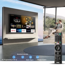 Universal Remote Control Compatible with Sony TV Remote, Include All bravia LCD LED HD Smart TVs