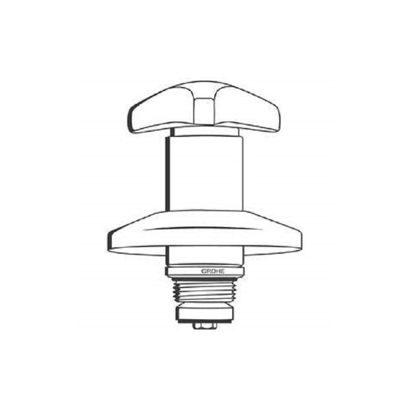 GROHE Atlanta Trecorn Headpart 3/4" Chrome 11504000