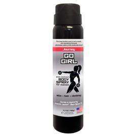 Go Girl - Women’s Post Workout Body Spray - Breaks Down Most Foul Odors at The Molecular Level on Skin, Hair and clothing - 3.5 oz Spray [Journey]