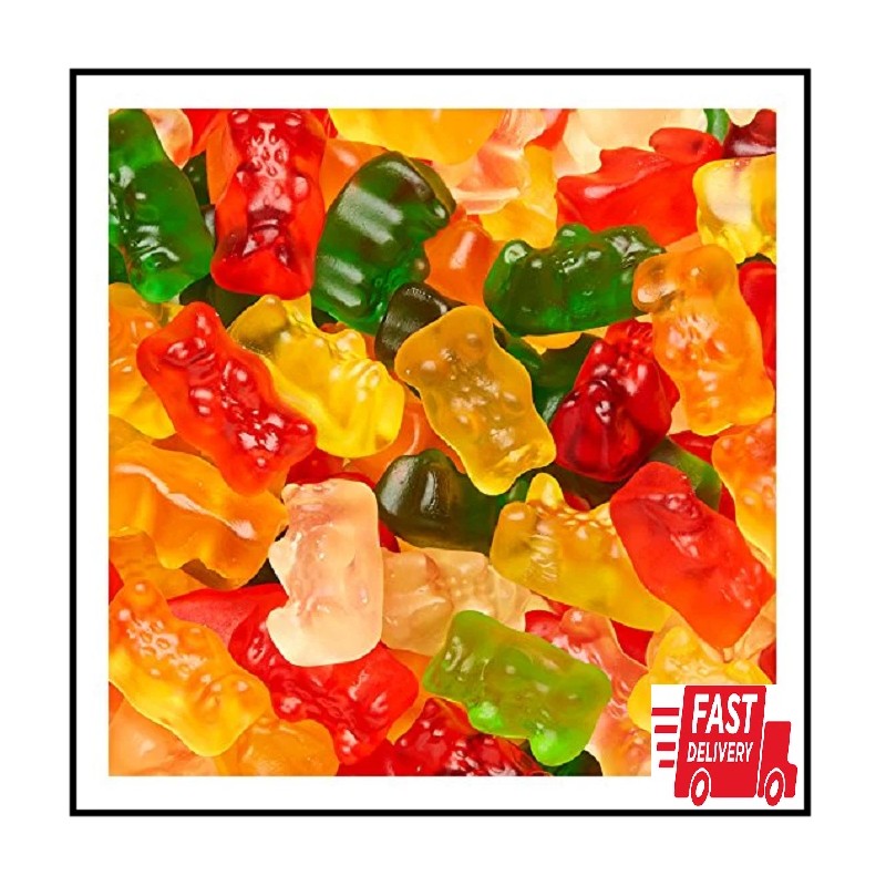 HARIBO Goldbears, Gummi Candy, 10 Oz Resealable Bag, Assorted Flavors