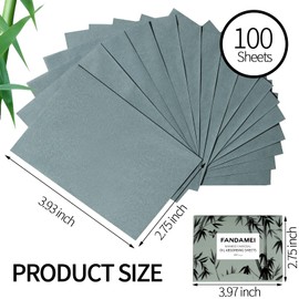 FANDAMEI Oil Blotting Sheets For Face, 200 Counts Oil Blotting Papers For Face, Blotting Paper for Oily Skin, Oil Control Film, Oil Absorbing Sheets, Oil Absorbing Tissues