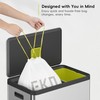 EKO Easy-Dispense Roll 80 Count Extra-Strong Drawstring Tall Kitchen Trash