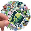 Alien Stickers|100 PCS|Cool Vinyl Waterproof Stickers for Laptop,Skateboard,Water Bottles,Computer,Bumper,Phone,Hard hat,Car
