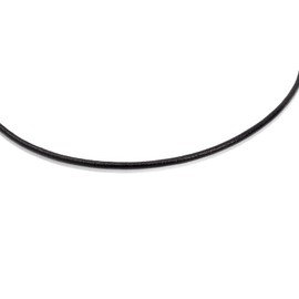 TOUS Women's leather choker with sterling silver closure, 40 cm long, versatile and classic, choker collection