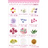 Princess-style Resin Parts, Dried Flower with Euphoria Nail Resin Pressed