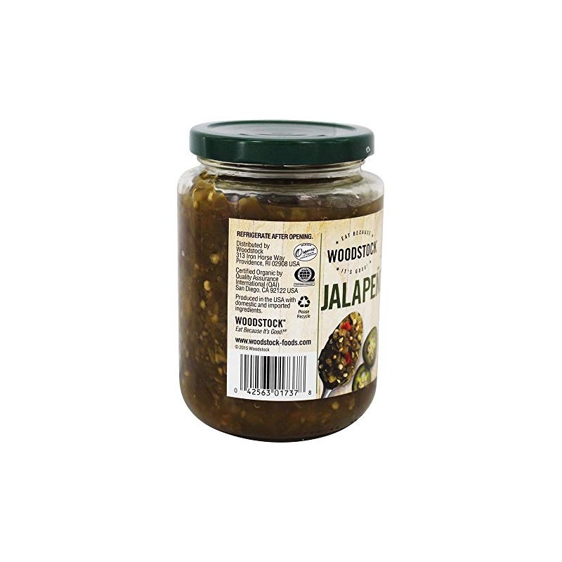 Woodstock Farms - Organic Jalapeno Relish - 16 oz.