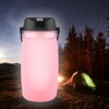 Portable Outdoor Water Bottle USB Solar Charging Camping Light Hiking