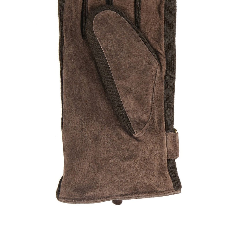 Dentsu Dents Chester Suede Gloves - Brown