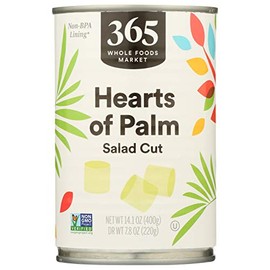 365 by Whole Foods Market, Hearts Of Palm Salad Cut, 14.1 Ounce