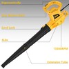 ALLOYMAN Electric Leaf Blower,7AMP Lawn Blower,130MPH Mini Leaf Blower Lightweight
