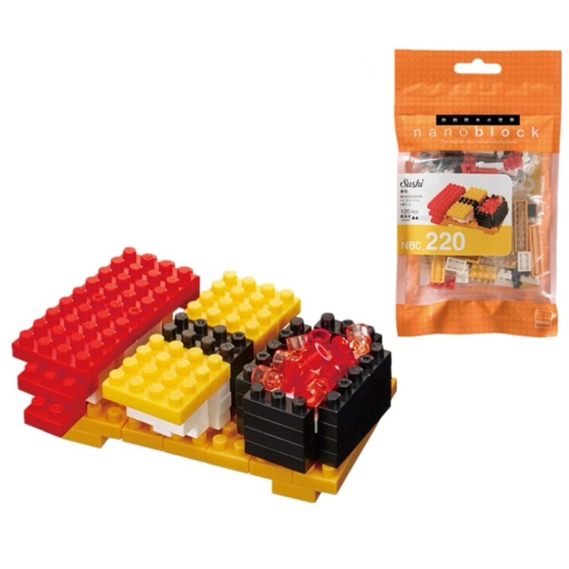 NanoblockMini Blocks Foods - Sushi Nanoblock Collection Series