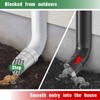 1 Pack Gutter Downpipe Extension for DN100 & DN110 &