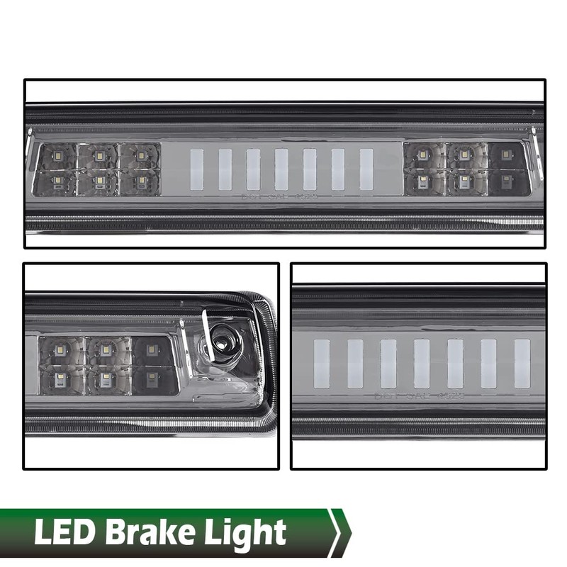 GRAND ORANGE LED 3rd Brake Light Compatible with 2015 2016