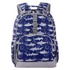 Choco Mocha Shark Backpack for Boys Backpack Elementary School Backpack