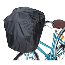 Kawasumi Seisakusyo 259-00291/KW-112 Full Basket Cover, Front and Rear Use, Black, Size (W x L x H): 19.3 x 14.6 x 18.9 inches (490 x 370 x 480 mm)