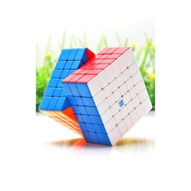CuberSpeed meilong 6x6 v2 m stickerless Speed Cube moyu meilong 6x6 v2 Magnetic Speed Cube