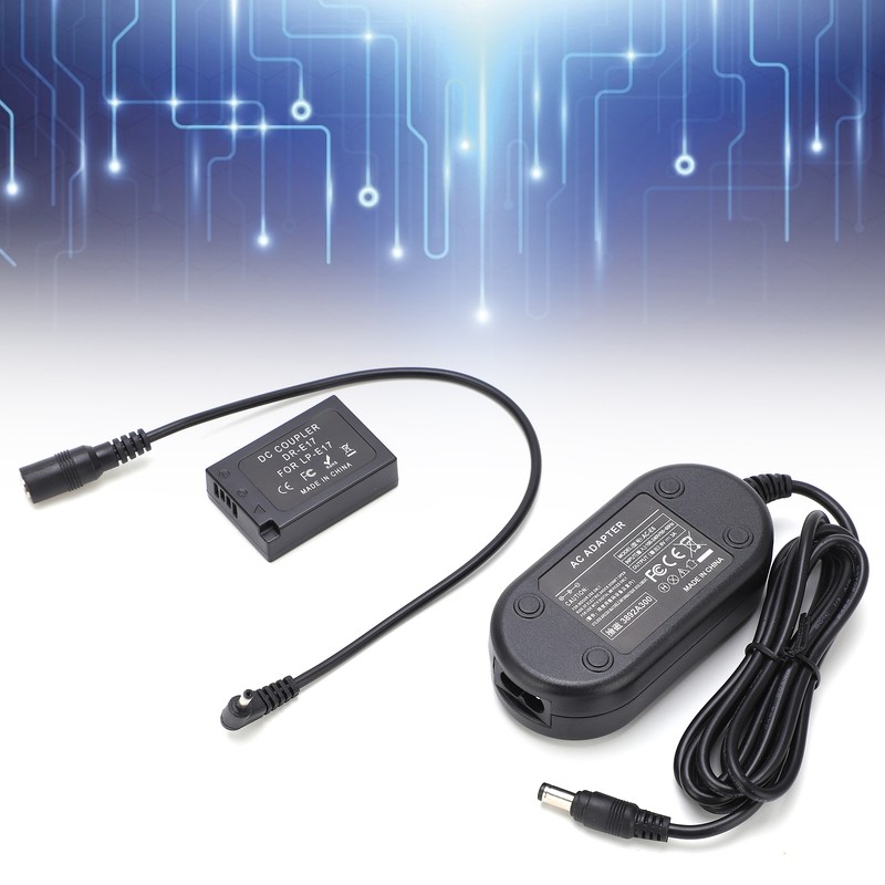 LPE17 Dummy Battery with AC Power Supply Adapter Fully Decoded