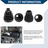 Hihaha No.TDR000120 CV Joint Boot Kit W/Clamps for Land Rover