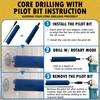 1-1/2" Dry Diamond Core Bit for Brick and Block with