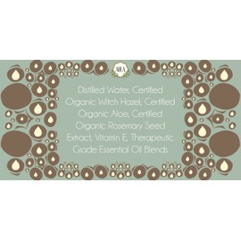 Aira Mist Apple Cinnamon Organic Room Spray - Essential Oil Spray with Organic Ingredients & Therapeutic Essential Oils - Living Room Spray Free of Alcohol & Parabens - Home Fragrance - 4 Ounces