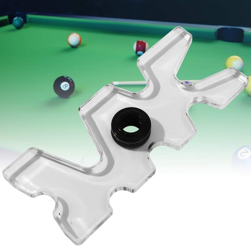 SALUTUY Billiard Cue Bridge Head, Portable and Lightweight Design Billiard