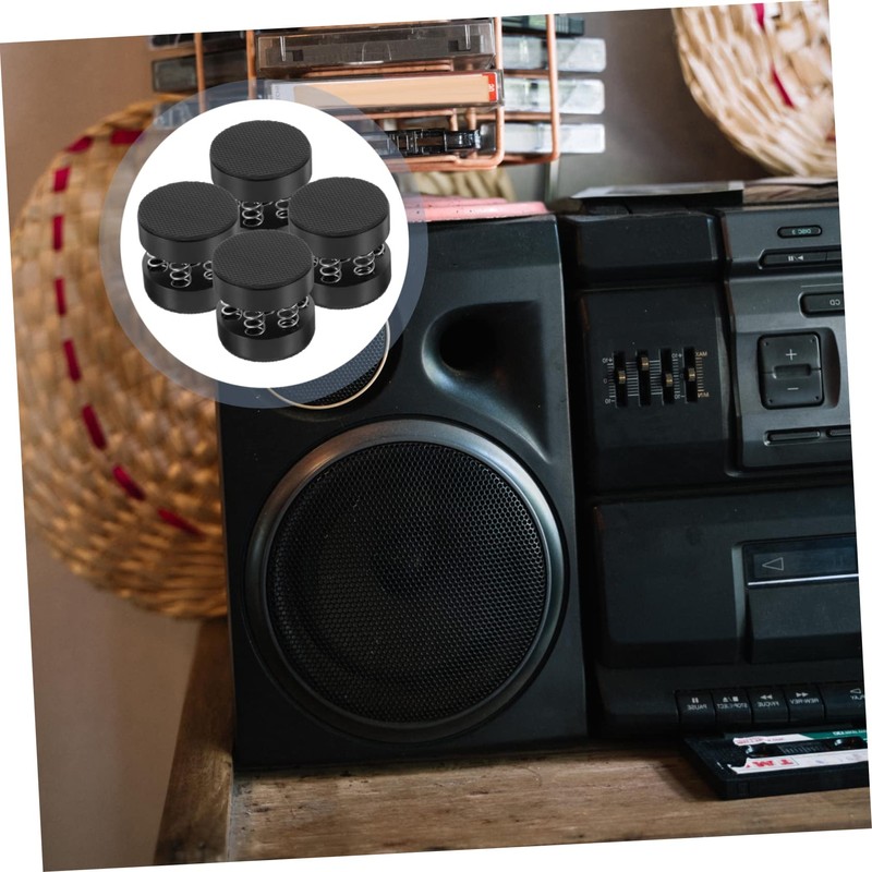 DOITOOL 4pcs Shockproof Speaker Pads Feet for Home Speakers HiFi