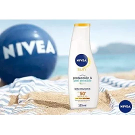 Nivea Protector Solar Fps 50+ Piel Sensible 125 Ml Nivea Sun