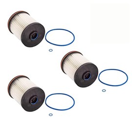 DOC'S DIESEL 6.6L Duramax Filter 2017-2022 | 3 Micron | Replaces TP1015, 22937279, 23304096 | 3 Pack | OEM Grade Fuel Filter