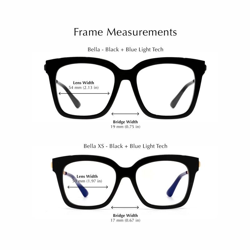 DIFF Eyewear Bella XS - Gafas de bloqueo de luz