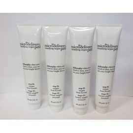PHILOSOPHY THE MICRODELIVERY DETOXIFYING OXYGEN PEEL 2 OZ (LOT OF 4)