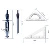 Drawing Tools & Drafting Kits Heavy Geometry for Compass 14Pc