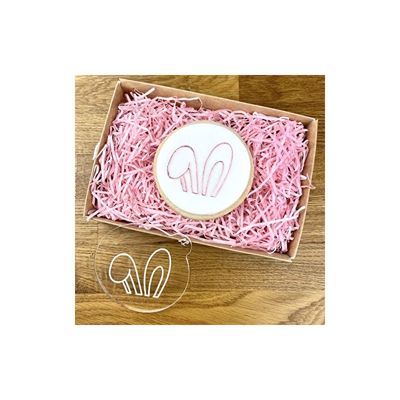 LissieLou Mini Floppy Bunny Ears Cookie Embosser Easter Icing Fondant