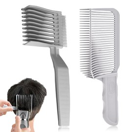 Professional Barber Cutting Comb Professional Styling Fade Comb Barber Fade Comb Curve Positioning Comb for Men Hair Cutting Luxury Cut Comb for Hairdresser Barber Shop Supplies Salon Styling Tool for