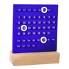 Wooden Kids Calendar DIY Hand Operated Develop Planning Skills Perpetual