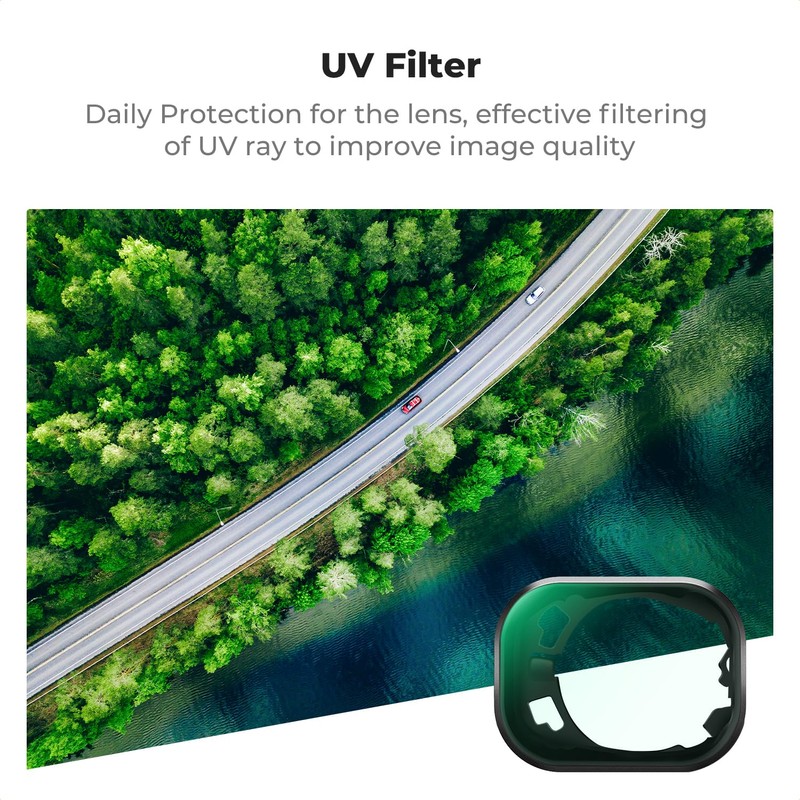 K&F Concept UV CPL ND2-32 ND32-512 Kit Compatible with DJI