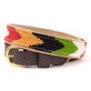 A Tail We Could Wag Cotton & Leather Belt -