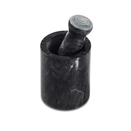 ZhenSanHuan Natural Granite Stone Mortar and Pestle Solid and Durable Crusher (Granite) (GuYuan)