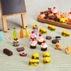 50 Pieces Miniature Food Mini Food Drink 1:12 Scale House