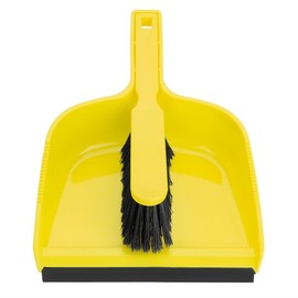 Jantex Dustpan & Brush Set, Yellow