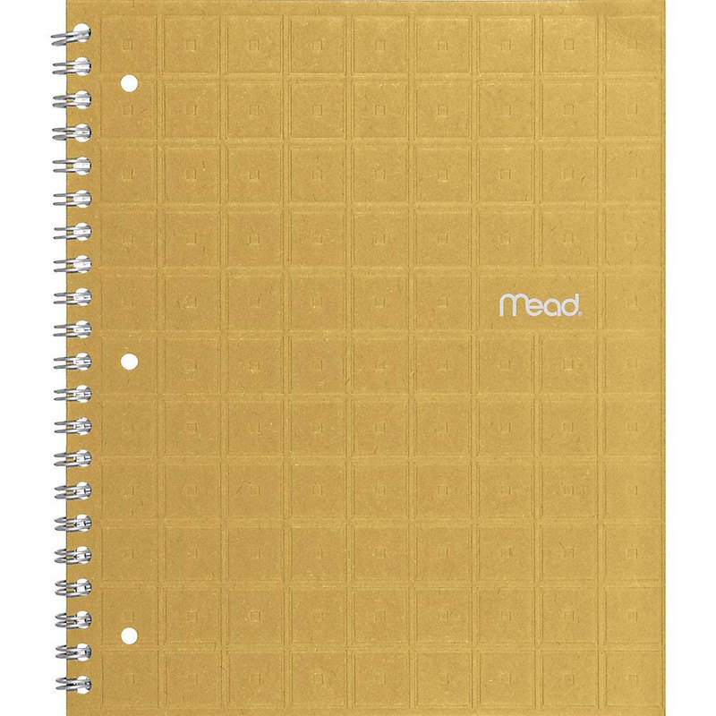 Mead Recycled 1-Subject Notebook, College Ruled, 11 x 8.5 Inches,