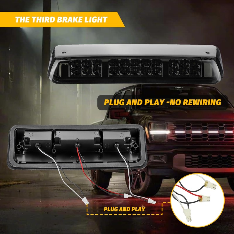 LED 3rd Third Brake Light Compatible with Ford F-150 Pickup