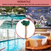 Pool Thermometer Temperature Gauge Cartoon Shape with String for Swimming