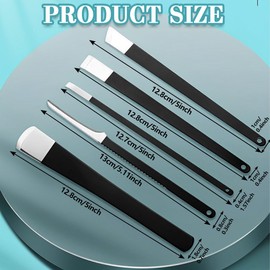 LAJUP 5 Stück Pediküre Messer Kits eingewachsene Zehennägel Werkzeuge Professionelle Fußreparatur-Set mit scharfer Klinge Hornhautentfernung Pediküre Set