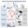 MIZHSE Solid Builder Gel for Nails Kit, 3D Sculpting Nail