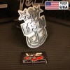 WinterFab US Navy Master Chief Insignia Two Layer Hitch Cover