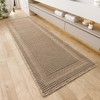 AMOAMI Waffle Bath-Mat, Absorbent Bath Mats for Bathroom Non Slip,