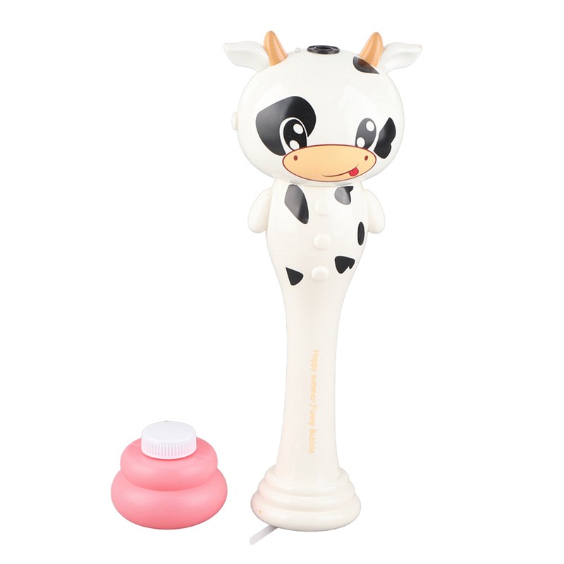 Bubble Blower Wand Boys Girls Toddlers Electronic Bubble Blowing Toy