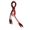 10Pcs Electrical Alligator Clip Dual Ended Alligator Clamps Test Leads