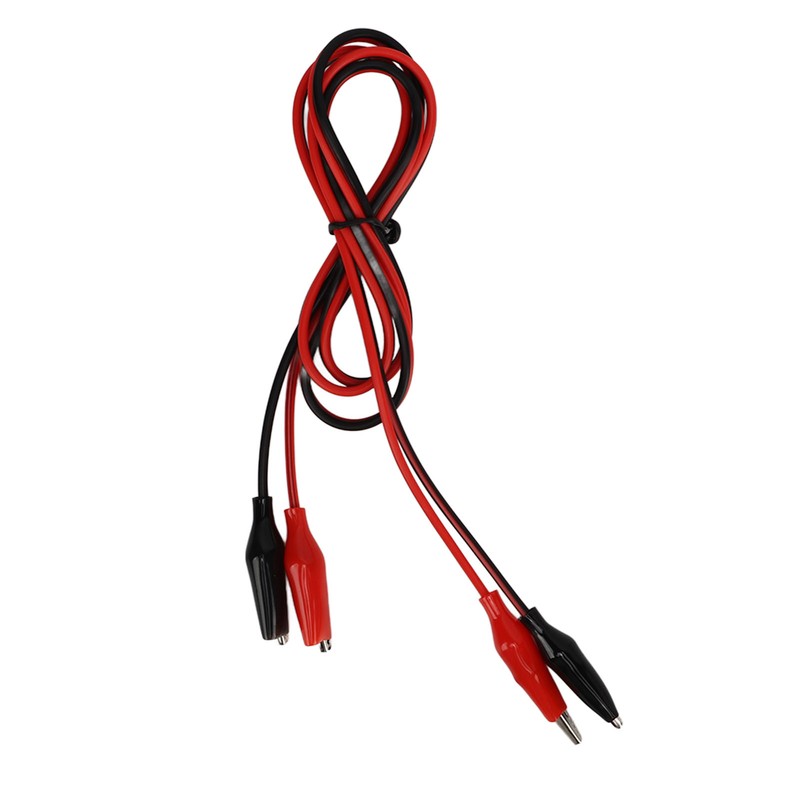 10Pcs Electrical Alligator Clip Dual Ended Alligator Clamps Test Leads
